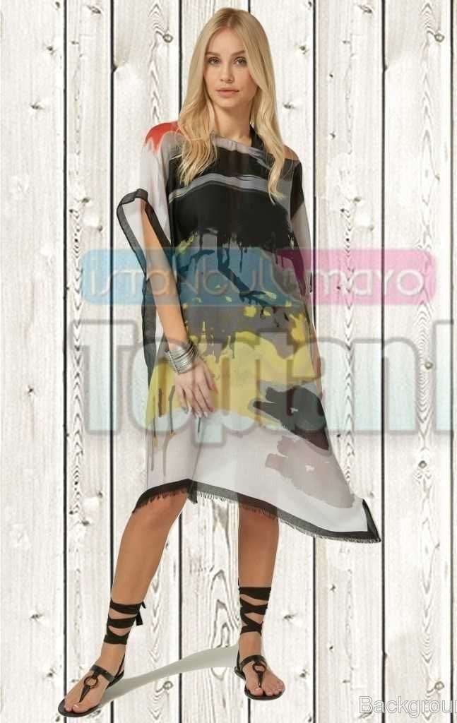 Plaj Elbisesi - Pareo 4405 - 1