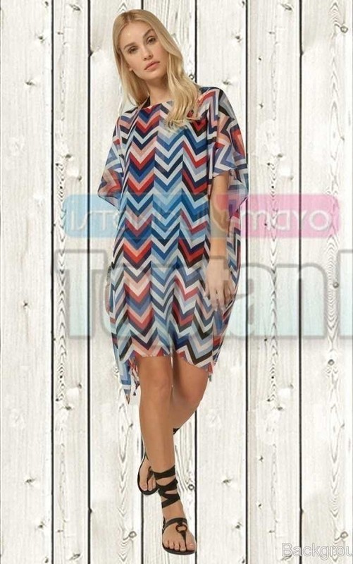 Plaj Elbisesi - Pareo 4407 - İstanbul Mayo