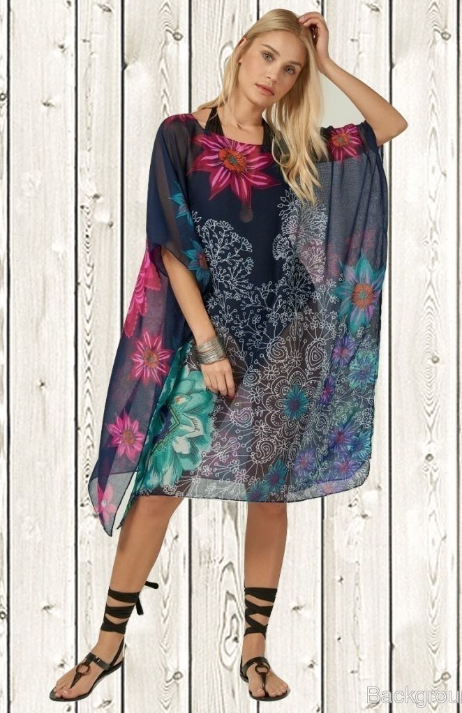 Plaj Elbisesi - Pareo 4410 - 1