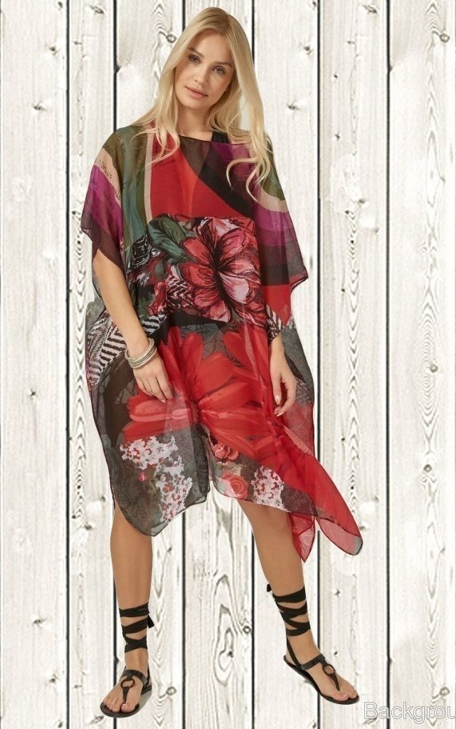 Plaj Elbisesi - Pareo 4411 - 1