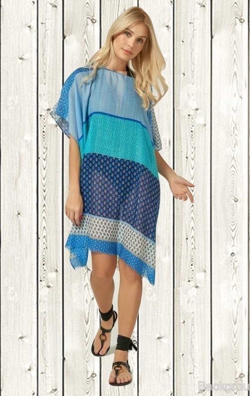 Plaj Elbisesi - Pareo 4413 - İstanbul Mayo