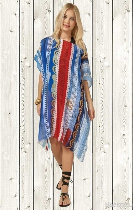 Plaj Elbisesi - Pareo 4416 - İstanbul Mayo