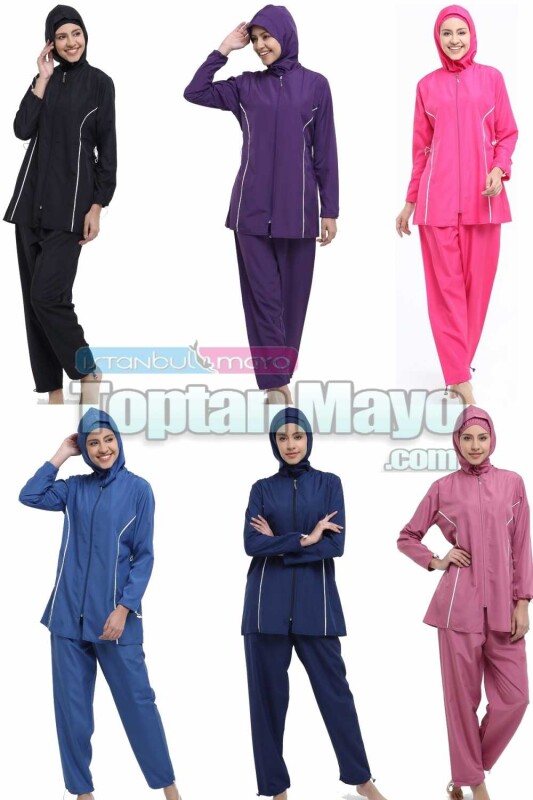 Toptan Tesettür Mayo Takımı - 26203-1 - 1