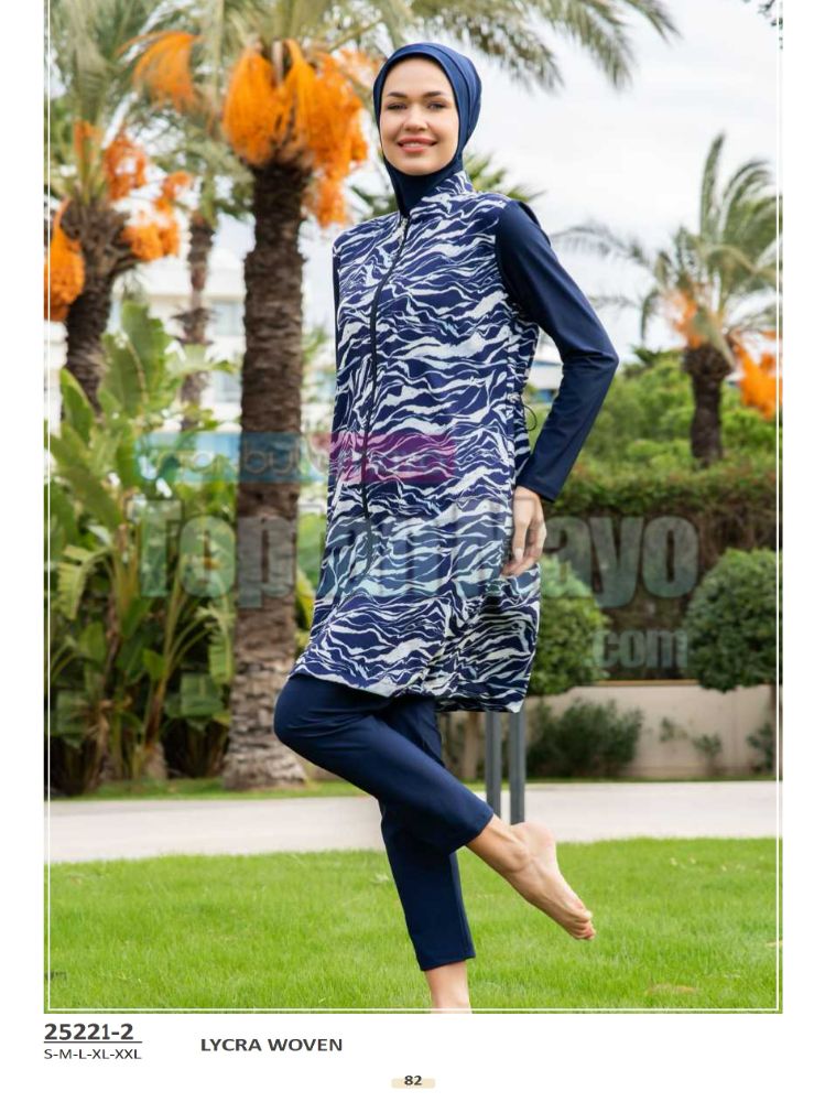 Toptan Tesettür Mayo Takımı - 26203-5 - 1