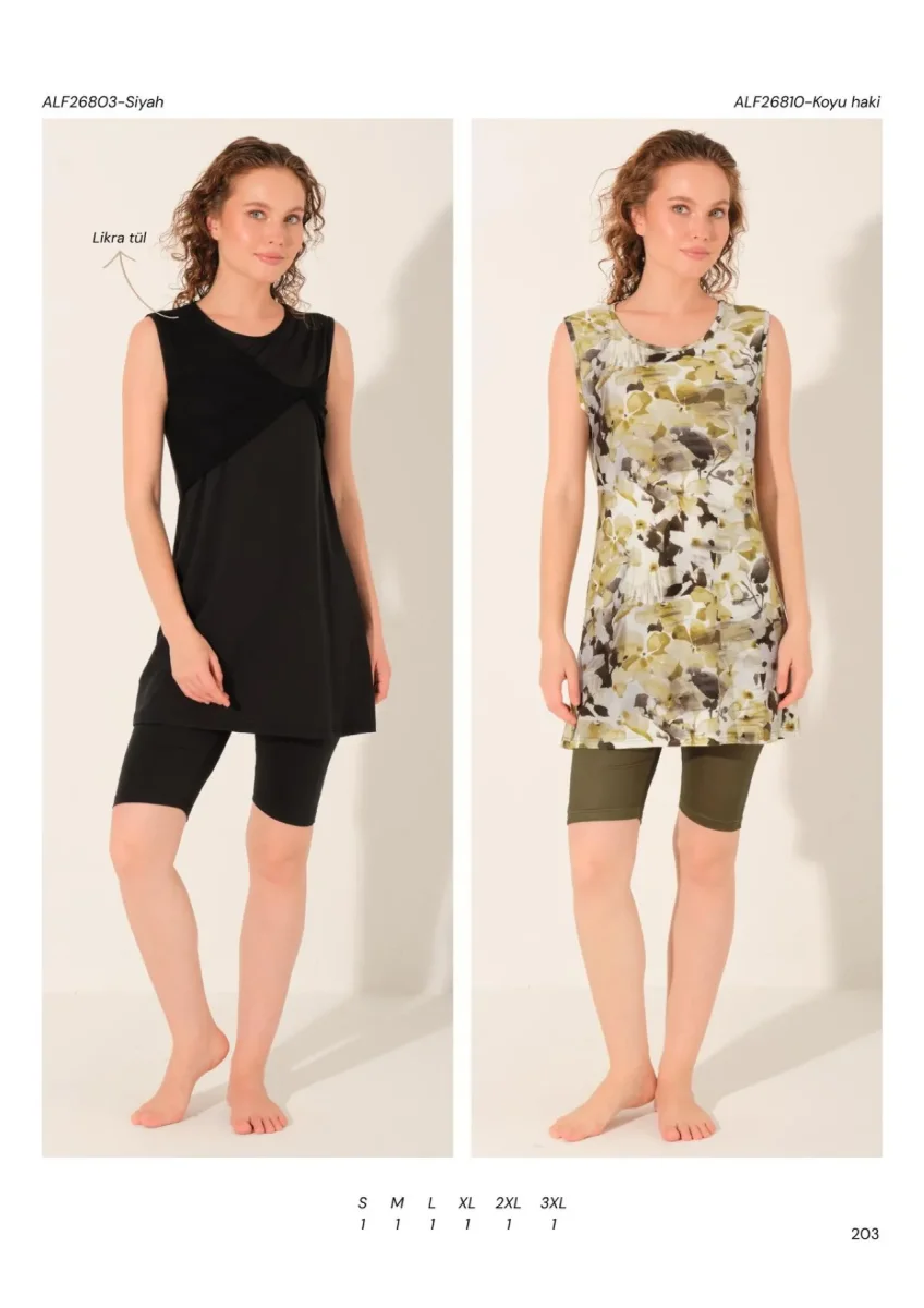 Toptan Trend Yarı Tesettür Mayo Avantajlı Paket - 1