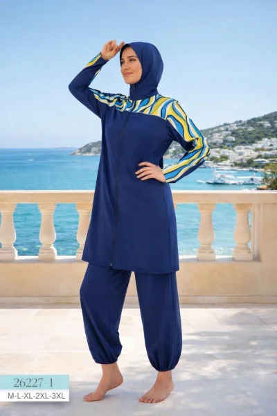 Butiklere Özel Toptan Tam Kapalı Mayo - İstanbul Mayo