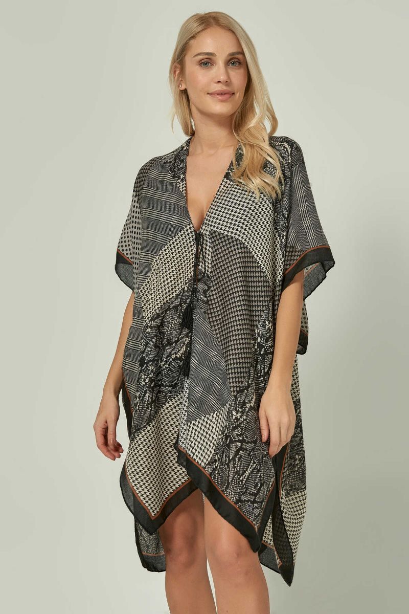 Toptan Yeni Sezon Pareo Plaj Elbisesi T7822 - 1