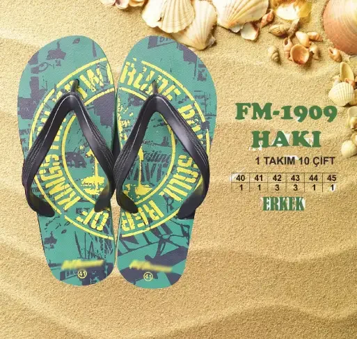 Profesyonel Toptan Unisex Plaj Terliği - 2026 Sezonu (T8122) - 1