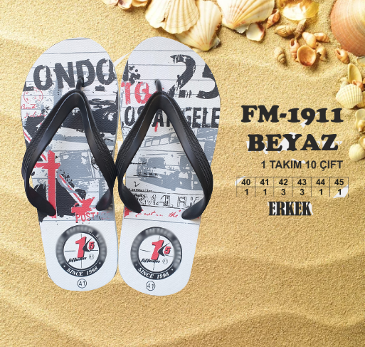 Flip Flop Slipper - İstanbul Plaj Terliği