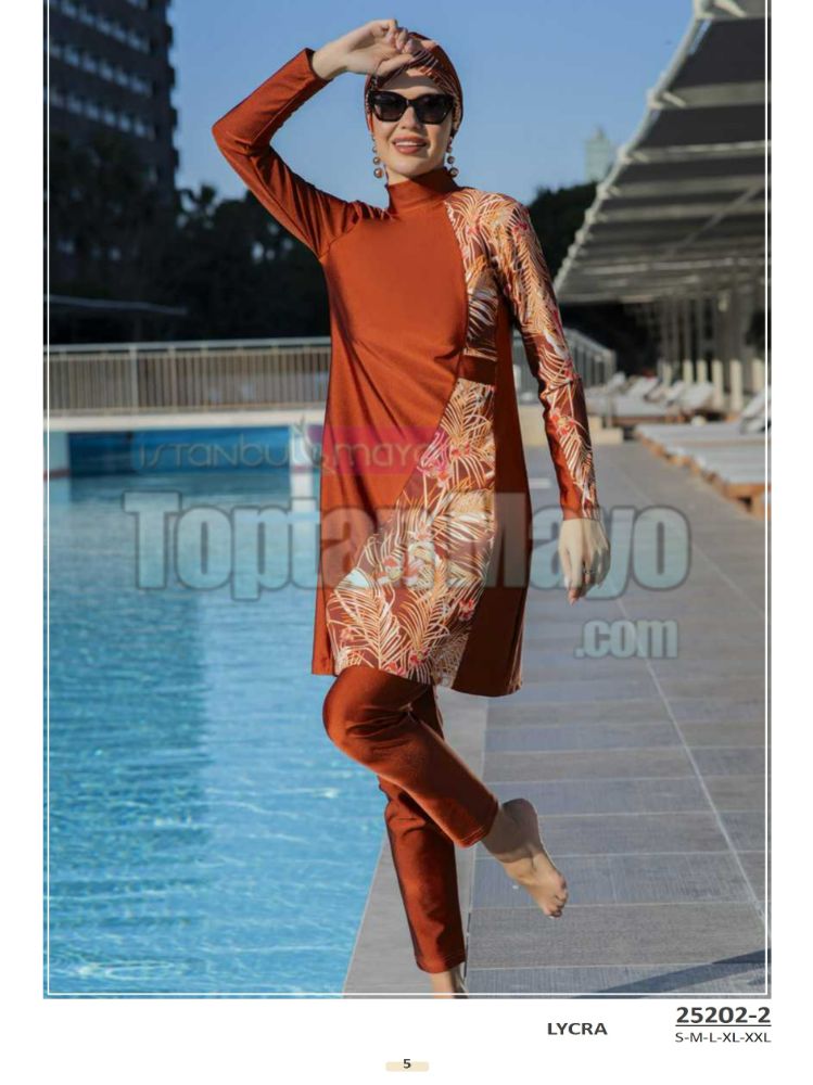 Tesettür Mayo / Hijab Swimwear - 1