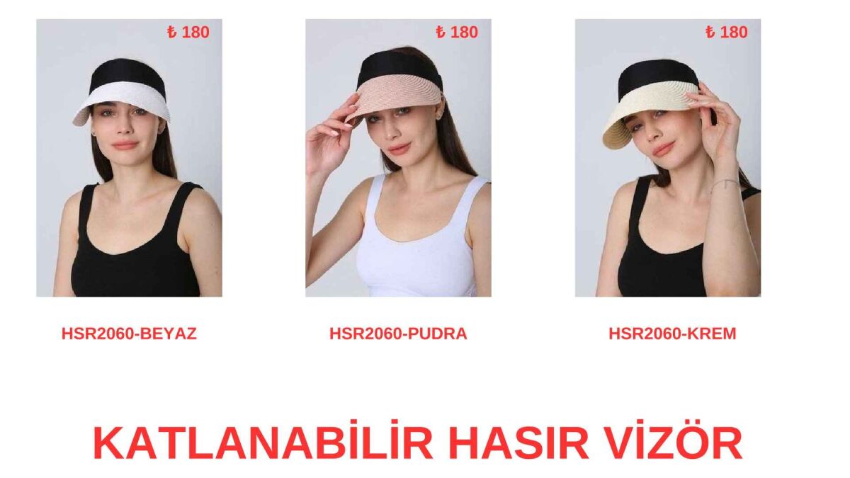 Toptan Hasır Şapka - 1
